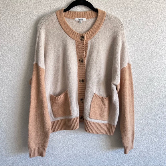 Madewell Sweaters - Madewell Colorblock Colburne Cardigan Sweater